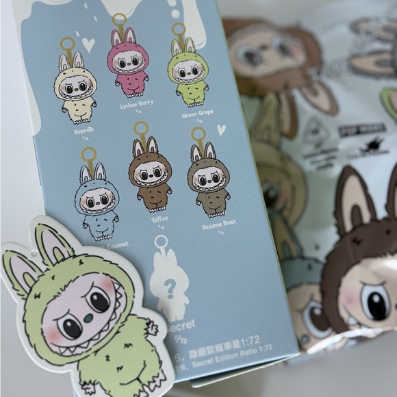 Labubu Exciting Macaron Series - Green Grape - Picture 3 of 5